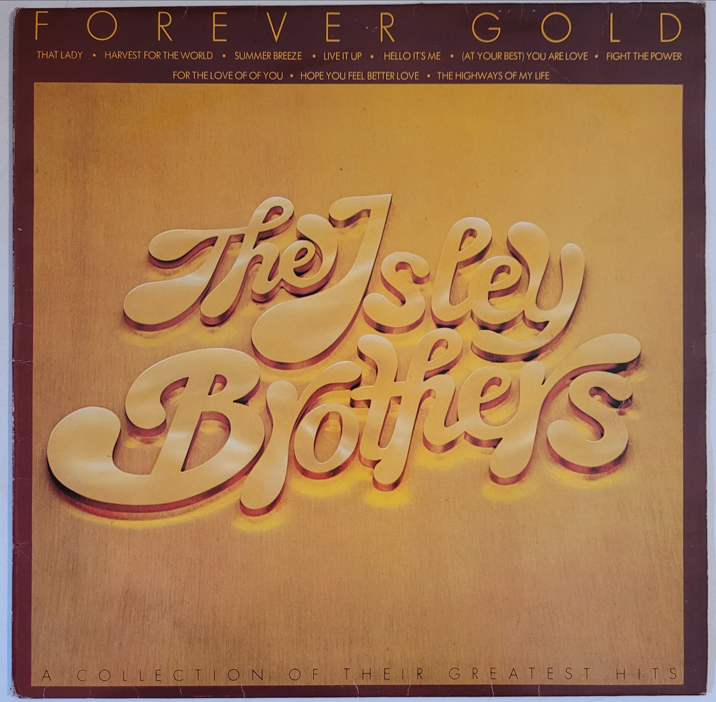 The Isley Brothers Forever Gold Lp – museum vinyl