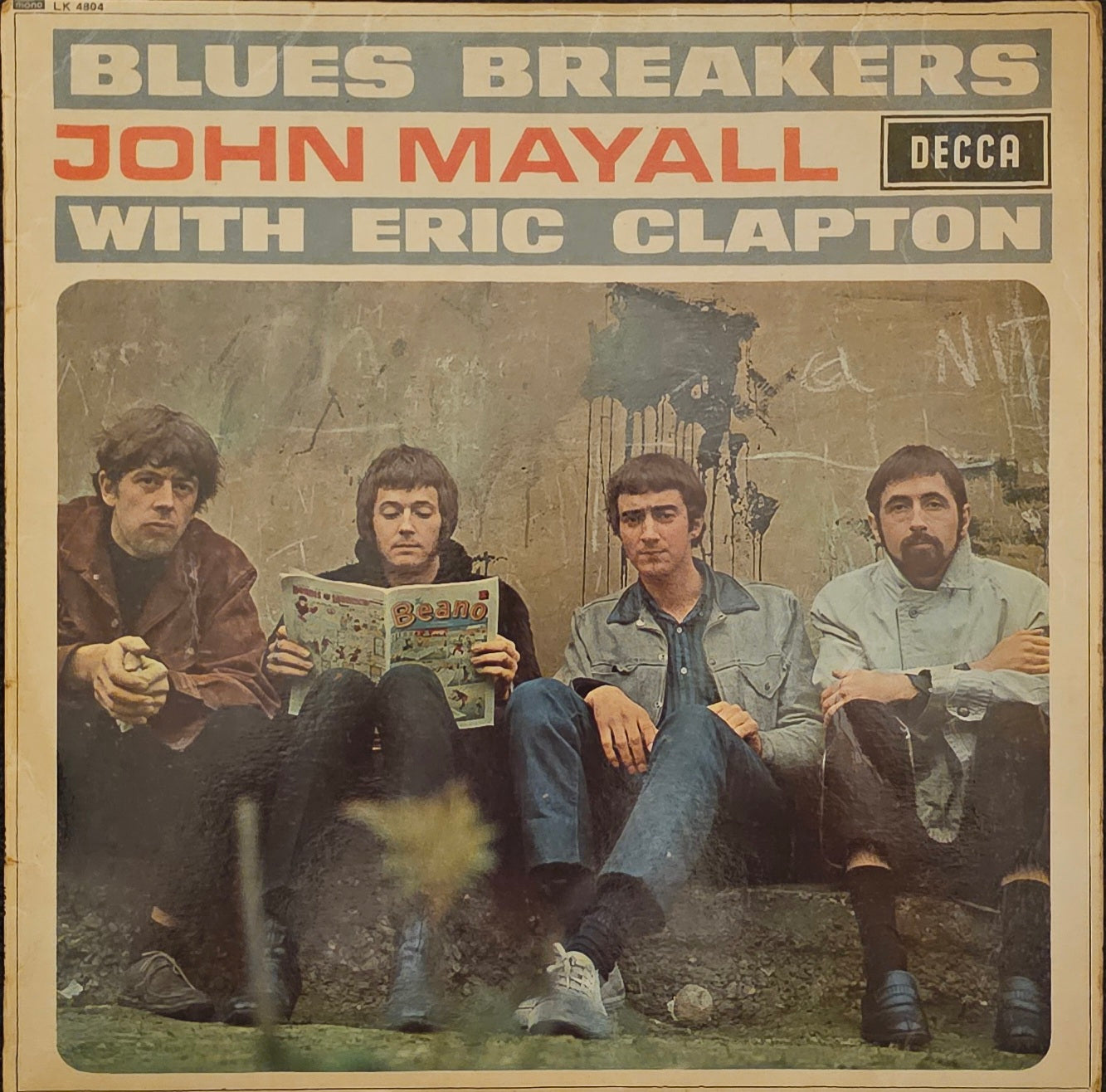 John Mayall With Eric Clapton - Blues Breakers Lp (First Press 