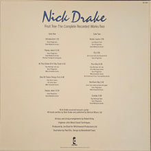 Load image into Gallery viewer, Nick Drake - Fruit Tree · The Complete Recorded Works Lp Box Set (Ltd)