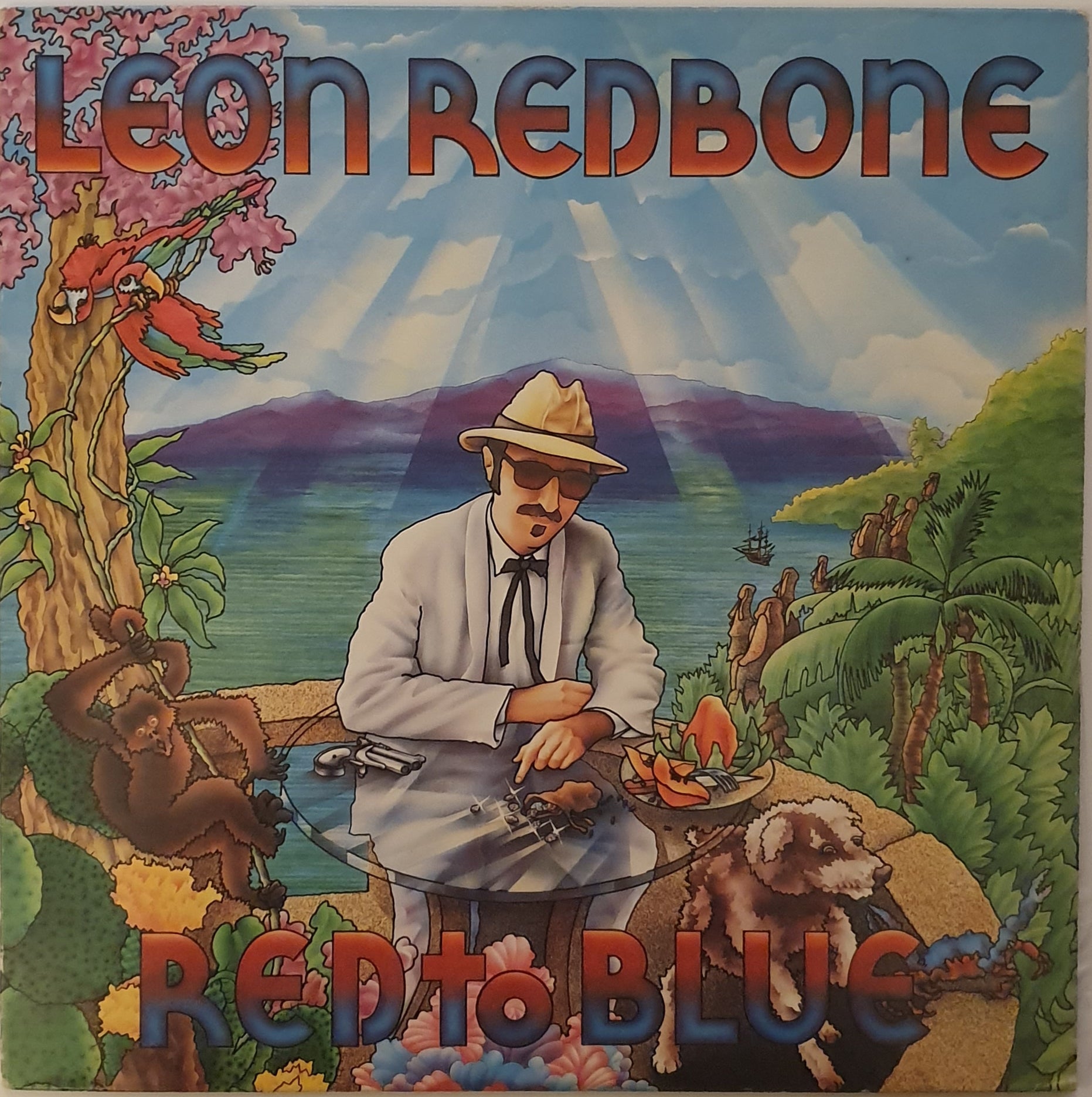 Leon Redbone☆LP/US盤「レオン・レッドボーン～Red To Blue」 - レコード