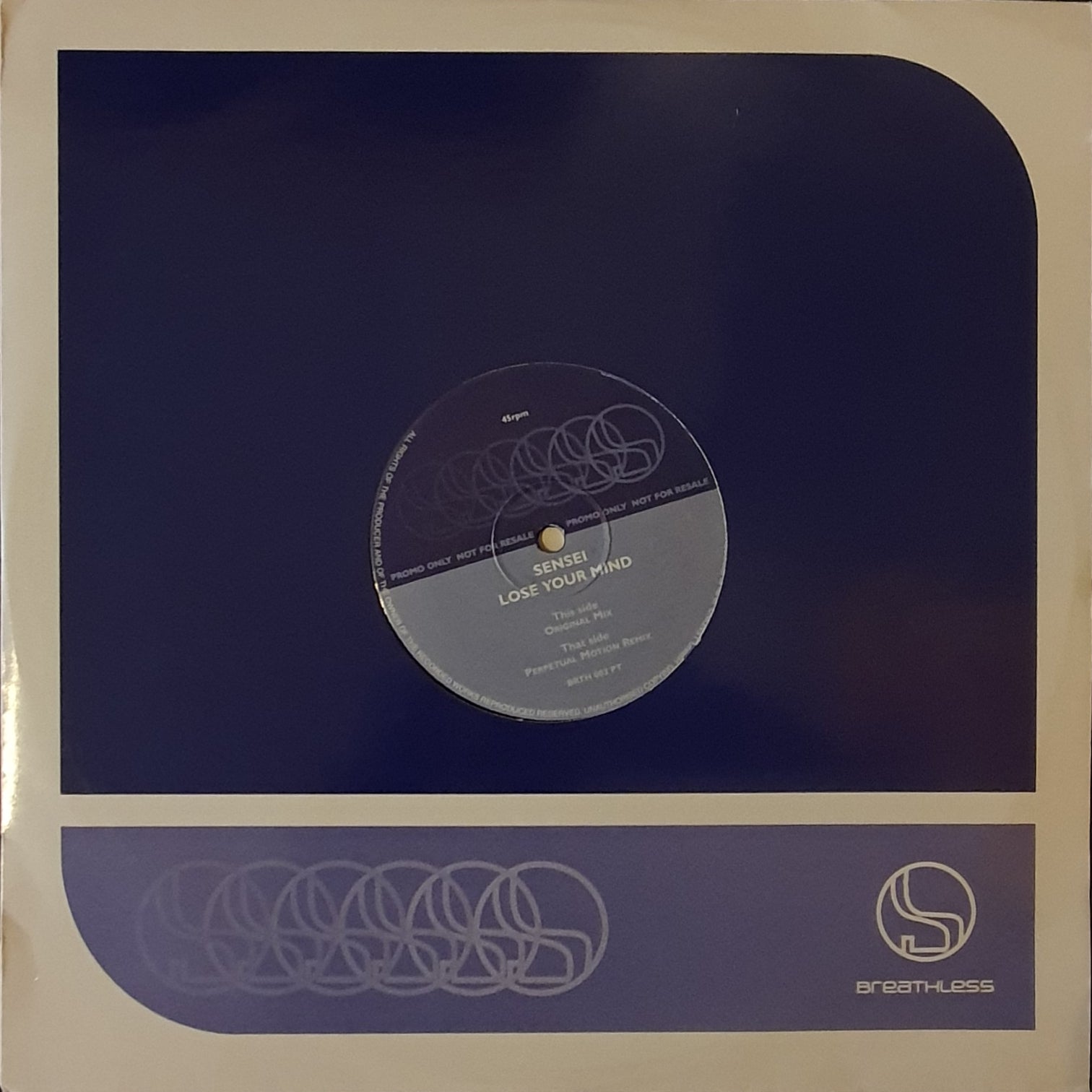 Sensei Lose Your Mind 12" Single – museum vinyl