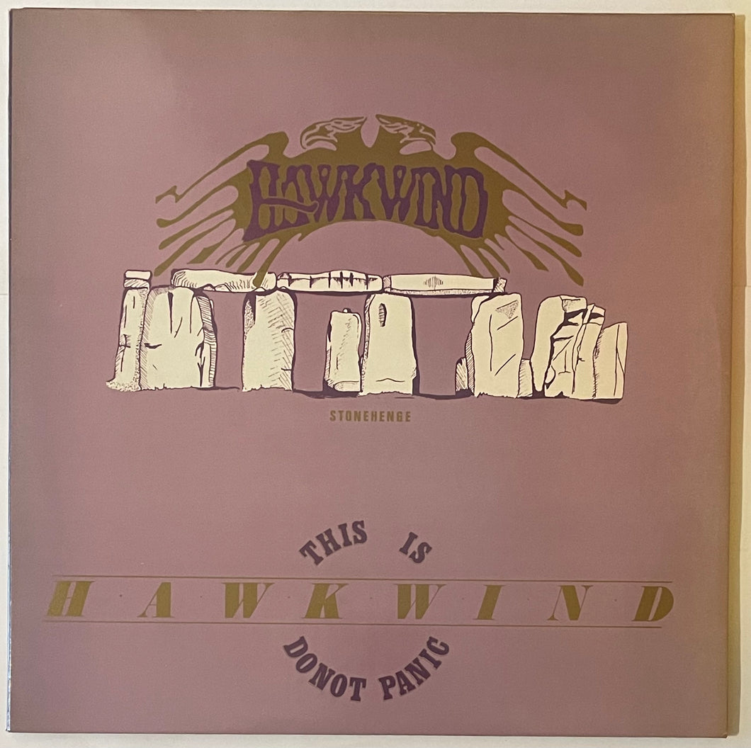 Hawkwind – Stonehenge / This Is Hawkwind, Do Not Panic LP + 12