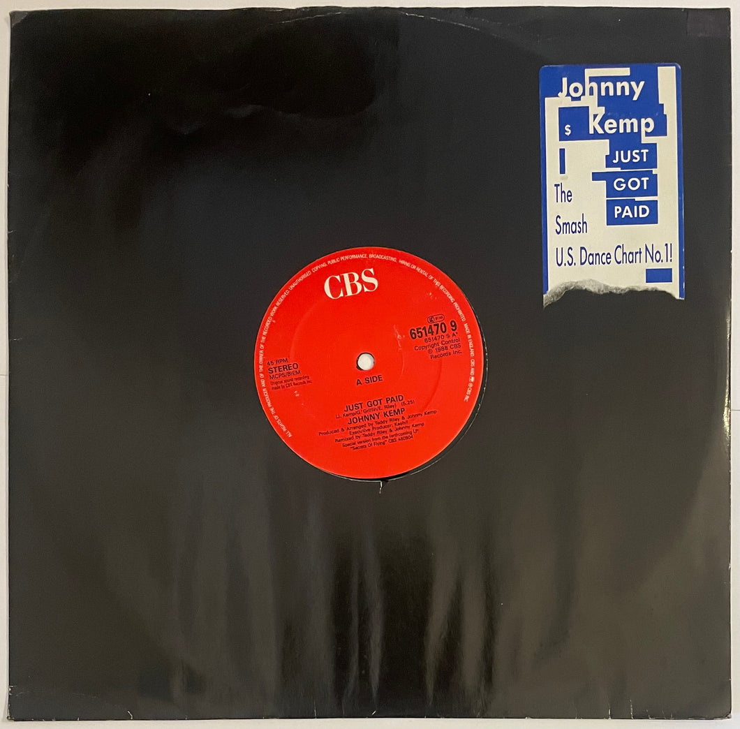 Johnny Kemp - Just Got Paid 12