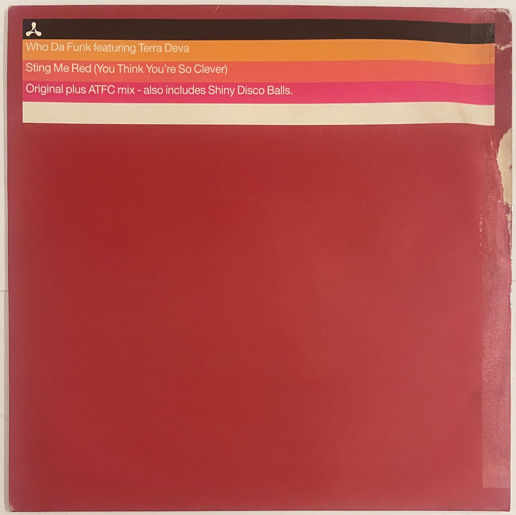 Who Da Funk Featuring Terra Deva - Sting Me Red (You Think You're So Clever) 12