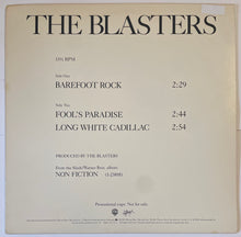Load image into Gallery viewer, The Blasters - Barefoot Rock 12" Single (Promo)

