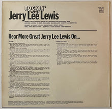 Load image into Gallery viewer, Jerry Lee Lewis - Rockin' With Jerry Lee Lewis Lp
