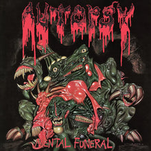 Load image into Gallery viewer, Autopsy - Mental Funeral Lp (Ltd 35th Anniversary Red &amp; Green Inkspot)
