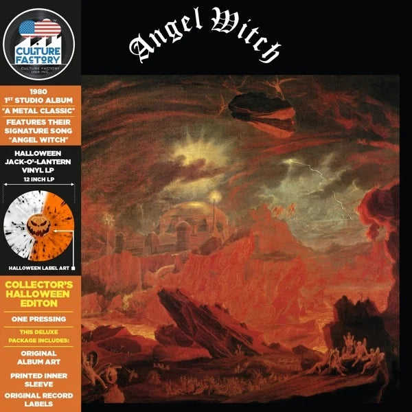 Angel witch - Angel Witch Lp (Ltd (1000) Jack O' Lantern (White/Orange)