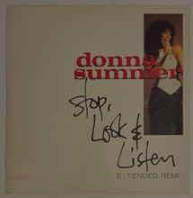 Load image into Gallery viewer, Donna Summer - Stop, Look &amp; Listen (Extended Remix) 12" Single
