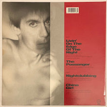 Load image into Gallery viewer, Iggy Pop - Livin' On The Edge Of The Night 12" Single (Ltd Discography Sleeve)
