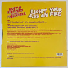 Load image into Gallery viewer, Busta Rhymes Featuring Pharrell - Light Your Ass On Fire 12" Single
