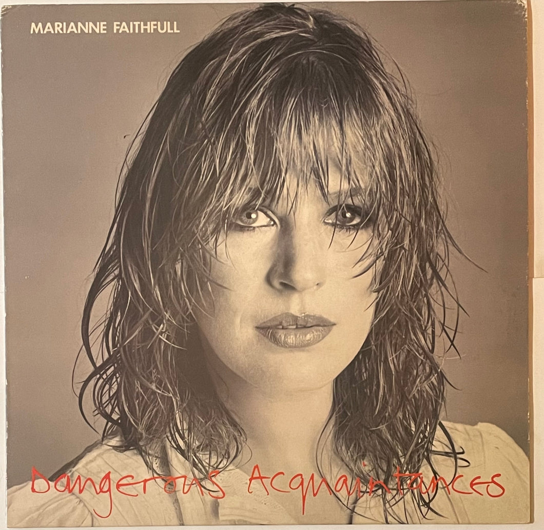 Marianne Faithfull - Dangerous Acquaintances Lp