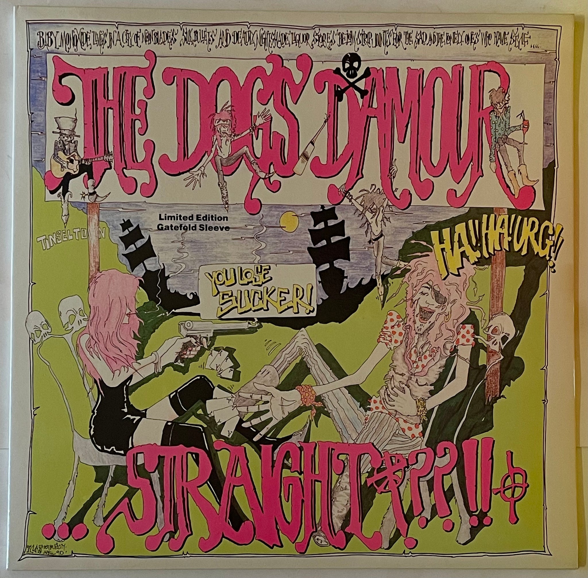 The Dogs D'Amour - Straight Lp – museum vinyl