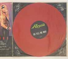 Load image into Gallery viewer, Poison - So Tell Me Why 12&quot; Single (Ltd Red Vinyl + Poster)
