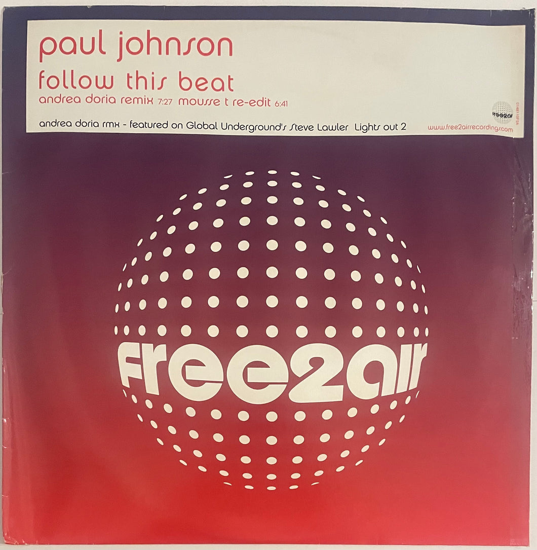 Paul Johnson - Follow This Beat 12