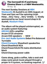 Load image into Gallery viewer, Sunday Sessions At HBH Woolacotts St Austell - 30th August 11am &amp; 2pm
