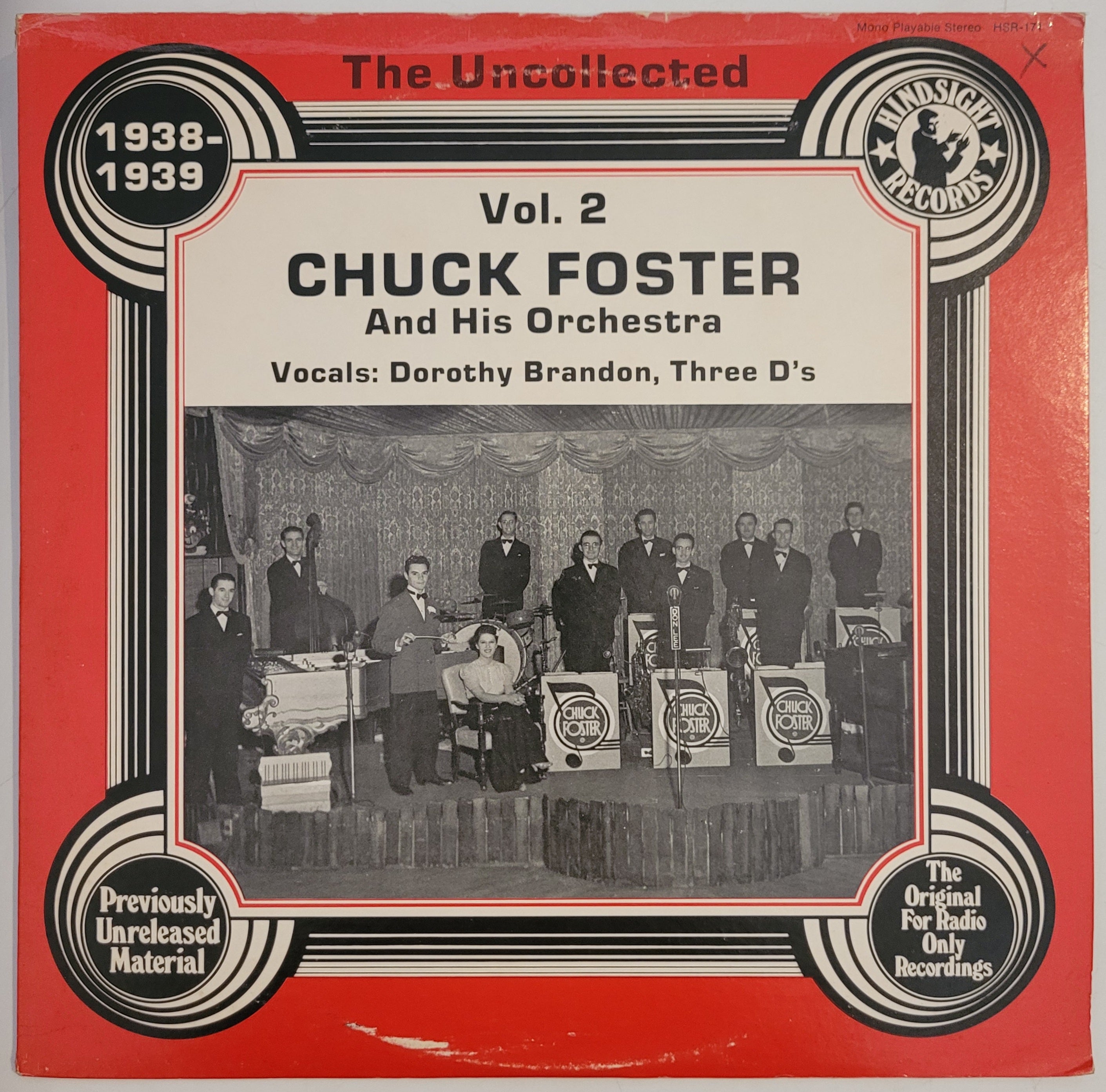 Chuck Foster And His Orchestra - The Uncollected Vol. 2 1938-1939 Lp ...
