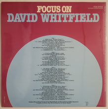 Load image into Gallery viewer, David Whitfield - Focus On David Whitfield Lp
