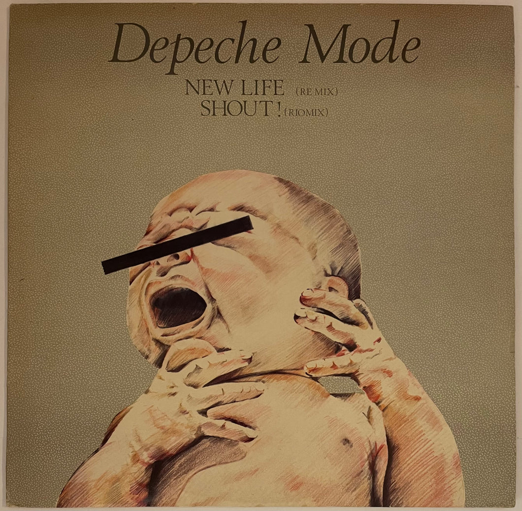 Depeche Mode - New Life (Re Mix) / Shout! (Rio Mix) 12