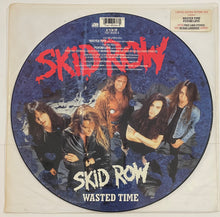 Load image into Gallery viewer, Skid Row - Wasted Time 12&quot; Single (Ltd Picture Disc + Stencil)
