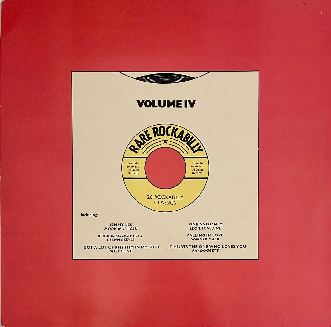 Various - Rare Rockabilly Volume IV Lp