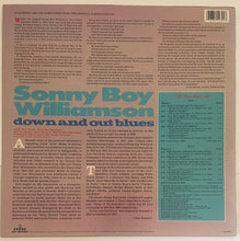 Load image into Gallery viewer, Sonny Boy Williamson - Down And Out Blues Lp (Reissue)
