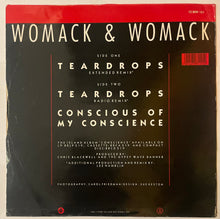 Load image into Gallery viewer, Womack &amp; Womack - Teardrops 12" Single
