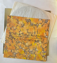 Load image into Gallery viewer, Echo &amp; The Bunnymen - Songs To Learn &amp; Sing Lp
