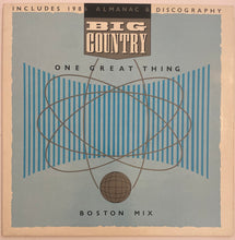 Load image into Gallery viewer, Big Country - One Great Thing (Boston Mix) 12" Single (Ltd Edition, Inc Booklet)
