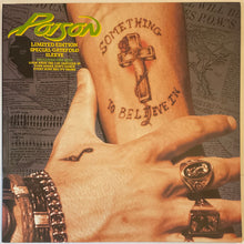 Load image into Gallery viewer, Poison - Something To Believe In 12" Single (Ltd Edition Gatefold)
