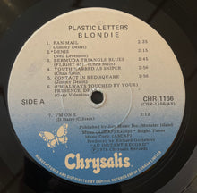 Load image into Gallery viewer, Blondie - Plastic Letters Lp (Canadian Press)
