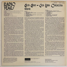 Load image into Gallery viewer, Glen Gray And The Casa Loma Orchestra ‎– The Radio Years No. 13 1939/40 Lp

