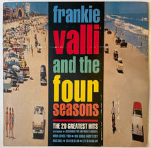Load image into Gallery viewer, Frankie Valli And The Four Seasons – The 20 Greatest Hits Lp
