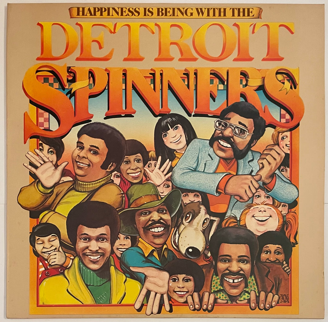 Detroit Spinners - Happiness Is Being With The Detroit Spinners Lp