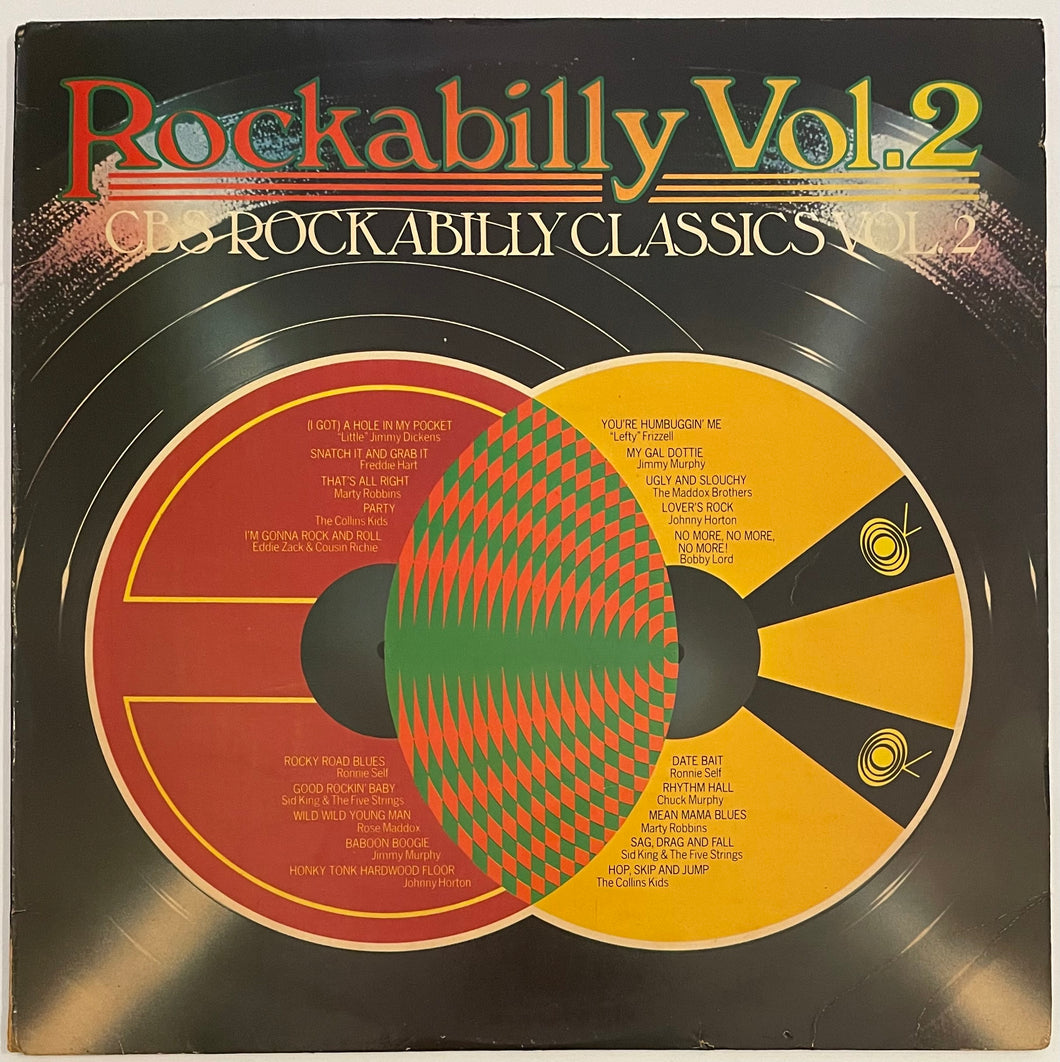Various - CBS Rockabilly Classics Vol. 2 (Rockabilly Vol 2) Lp