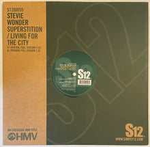 Load image into Gallery viewer, Stevie Wonder – Superstition / Living For The City 12" Single
