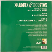Load image into Gallery viewer, Marques Houston Feat. Jermaine Dupri – Pop That Booty 12" Single
