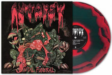 Load image into Gallery viewer, Autopsy - Mental Funeral Lp (Ltd 35th Anniversary Red &amp; Green Inkspot)
