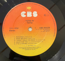 Load image into Gallery viewer, Toto - Toto IV Lp
