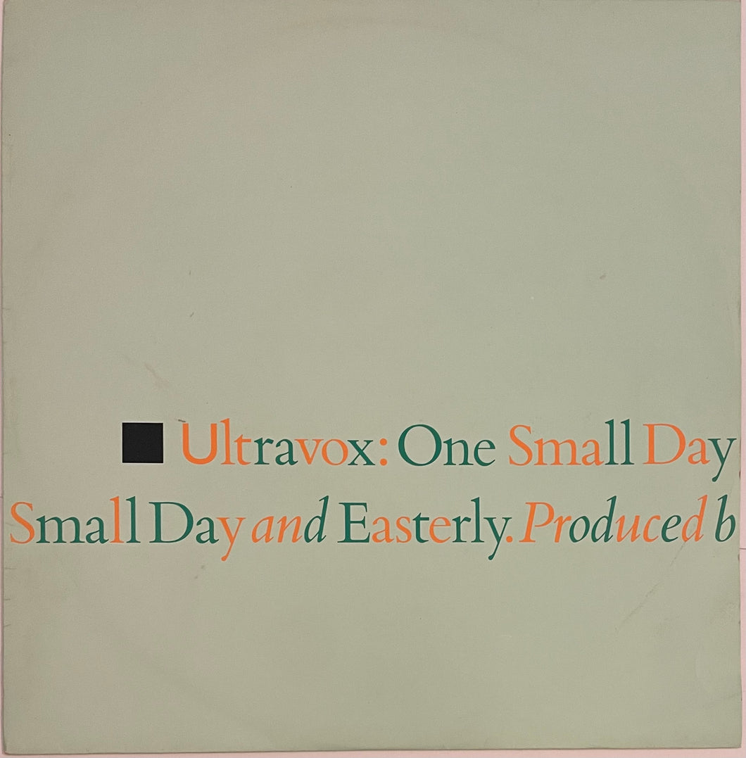 Ultravox - One Small Day (Special Re-Mix) 12