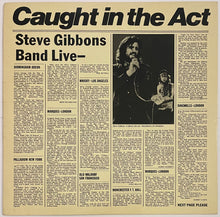 Load image into Gallery viewer, Steve Gibbons Band - Caught In The Act Lp
