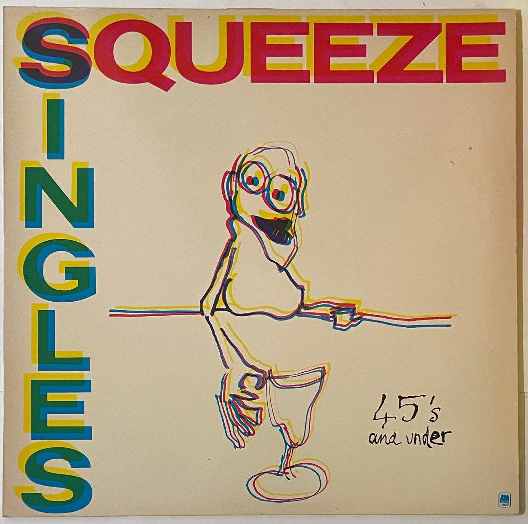 Squeeze - Singles 45's And Under Lp