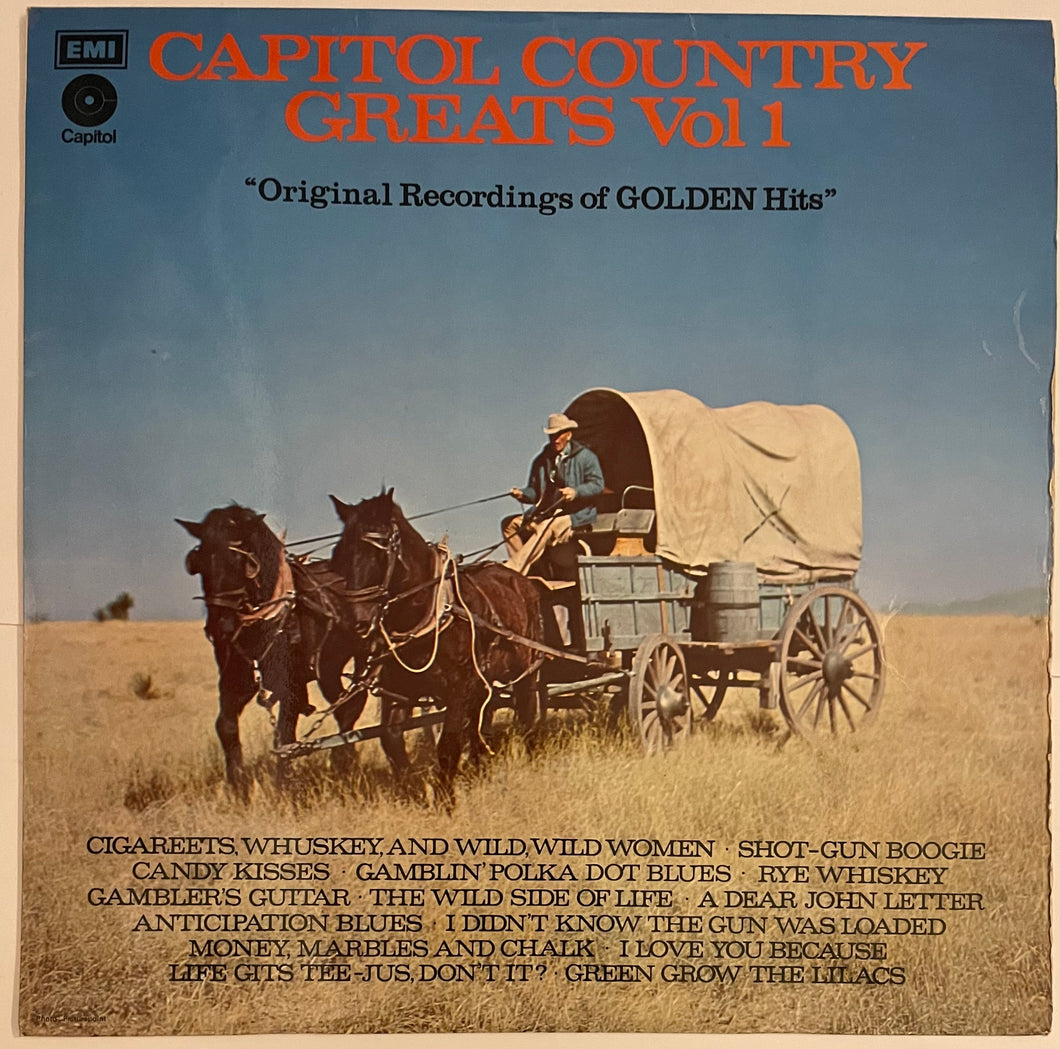 Various - Capitol Country Greats Vol. 1 Lp