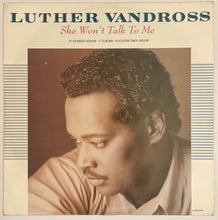 Load image into Gallery viewer, Luther Vandross - She Won't Talk To Me 12" Single
