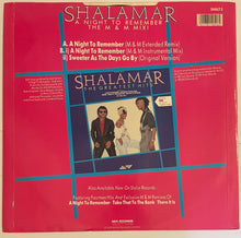 Load image into Gallery viewer, Shalamar - A Night To Remember (The M &amp; M Mix) 12&quot; Single
