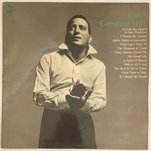 Load image into Gallery viewer, Tony Bennett - Tony's Greatest Hits Lp
