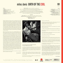 Load image into Gallery viewer, Miles Davis - Birth Of The Cool Lp (Ltd Red)
