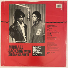 Load image into Gallery viewer, Michael Jackson - I Just Can't Stop Loving You 12" Single
