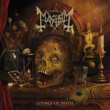 Load image into Gallery viewer, Mayhem - Liturgy Of Death Lp (Ltd (1000) Splatter Black Apricot)
