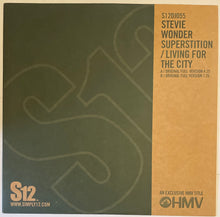 Load image into Gallery viewer, Stevie Wonder – Superstition / Living For The City 12" Single
